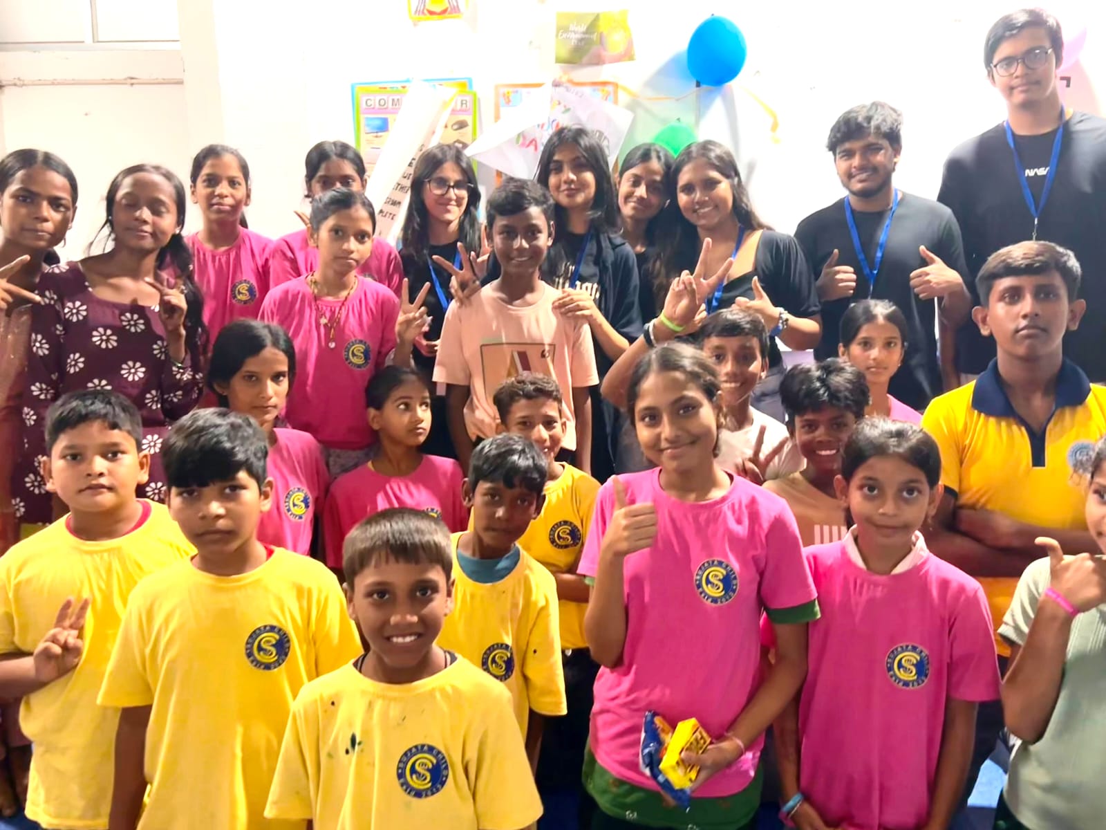 Bright Mindz entrepreneurship workshop with Sujata Child NGO